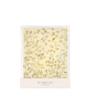 INGO'S TREAT – WHITE CHOCOLATE WITH PISTACHIOS AND ORANGE PEEL 410g