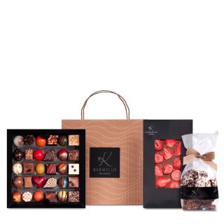 Gift bag “I love you“ with Chocolate