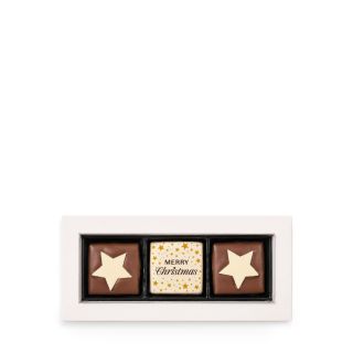 Set of 3 Christmas Pralines – Merry Christmas