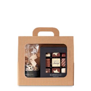 Mini Gift Box with Gingerbread Cookies