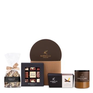 Mini Gingerbread Hatbox Gift Set