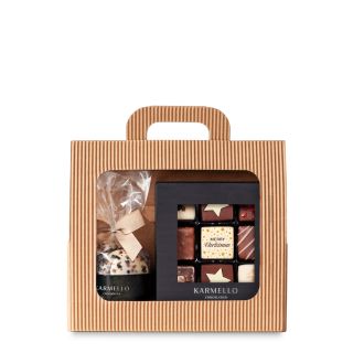 Mini Gift Bag with Gingerbread Cookies – Merry Christmas