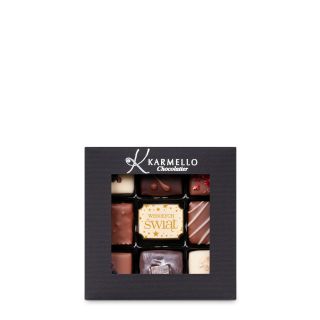K25/19 Christmas Collection of 9 Merry Christmas Pralines