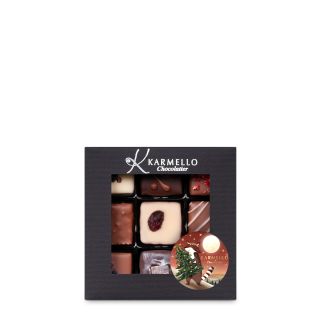 K25/20 Christmas Collection of 9 Pralines with Logo