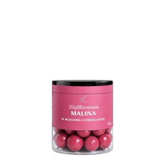 Freeze-dried Raspberry in milk chocolate 110g