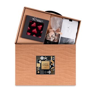 Neseser with Hearts for Men's Day