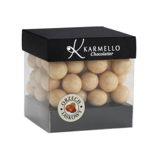 White Chocolate-Covered Hazelnuts