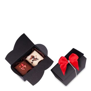 Z25/10 MINI COFFRET - 2 PRALINES WITH A BOW