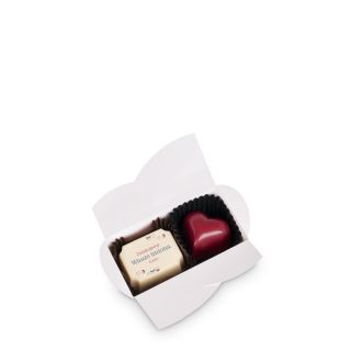 W03 Gift Box with a Personalised Chocolate