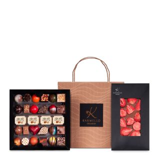 Bag for Thank You with Chocolate