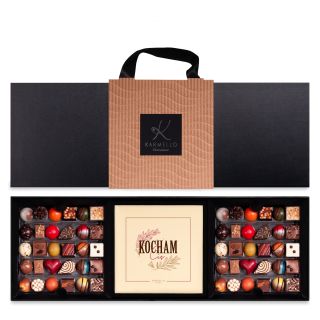 Triple Box Set with Chocolate “I love you“