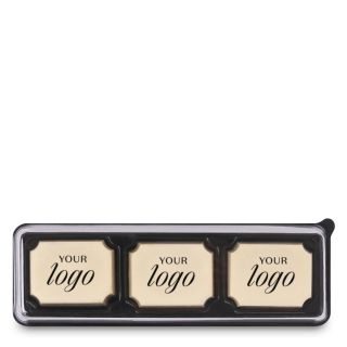 Z25/04 CHOCOLATE BUSINESS CARD 3 PIECES